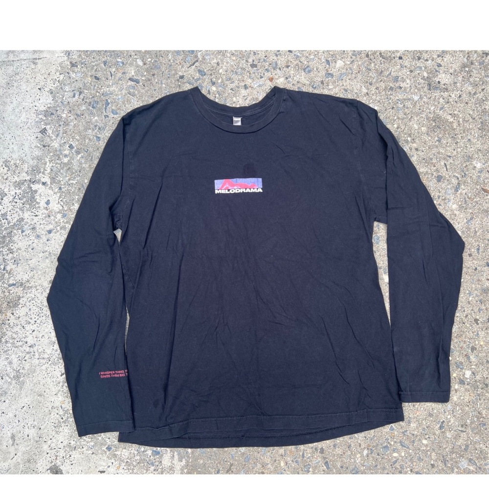 Lorde Melodrama 2017 World Tour Long Sleeve Shirt Black XL New York City